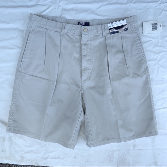 Polo Ralph Lauren Tyler Khaki Pleated 